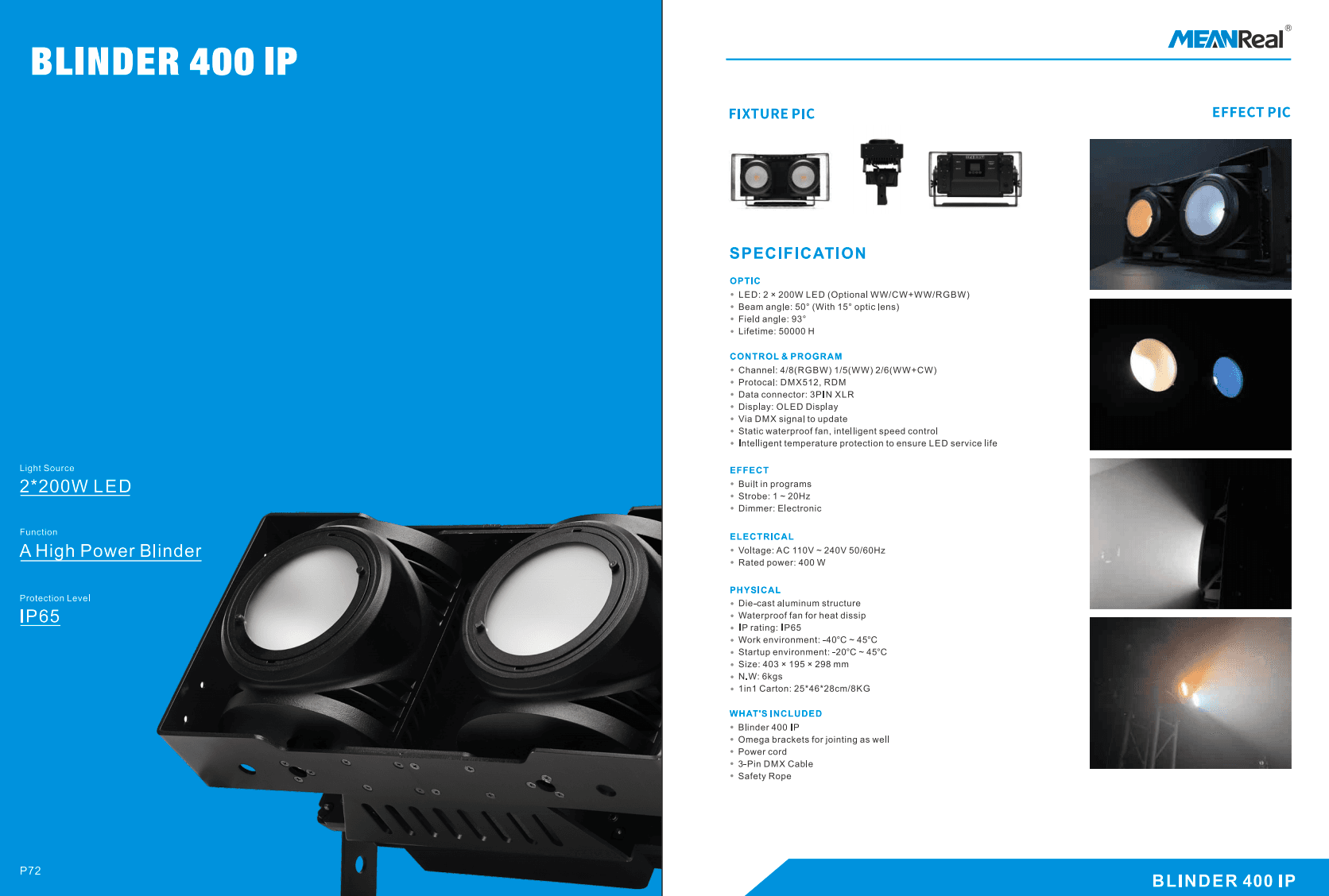 Blinder 400 IP 9