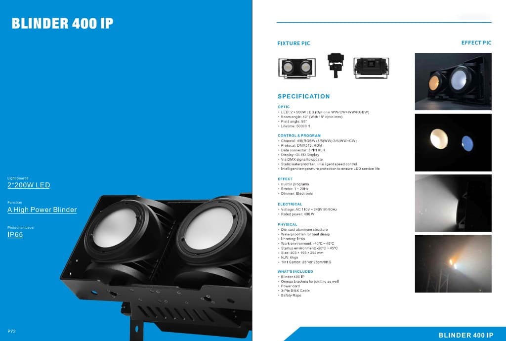 Blinder 400 IP 9